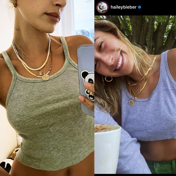 Fallon herringbone snake silver chain necklace set - Picture 5 of 15